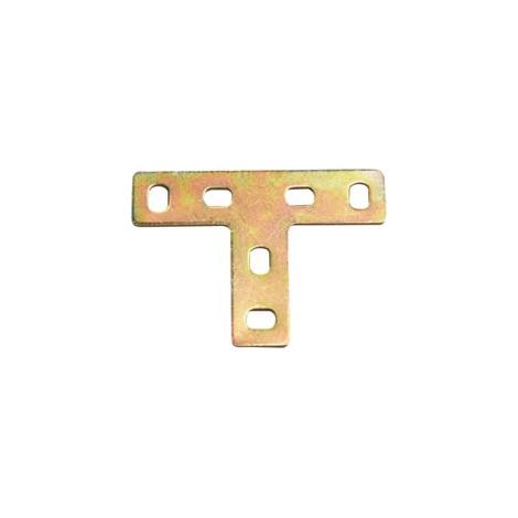 PIASTRA DI GIUNZIONE A T ART.894- - mm.16x34x70 - spessore mm.2,5 - 100 pezzi