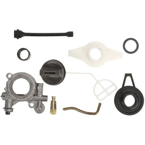 Kit d'engrenage à vis sans fin de ligne de pompe à huile, adapté à Husqvarna 372XP 365 371 385 390 362 570 575 576 (1/4)