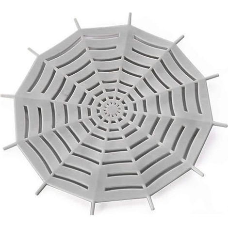 Filtre De Drain - Filtre Anti-bouchon En Forme De Toile D'araignée - Pour Évier Cuisine Salle De Bain - 15,8 X 15,8 Cm - 1 Pièce (1/5)