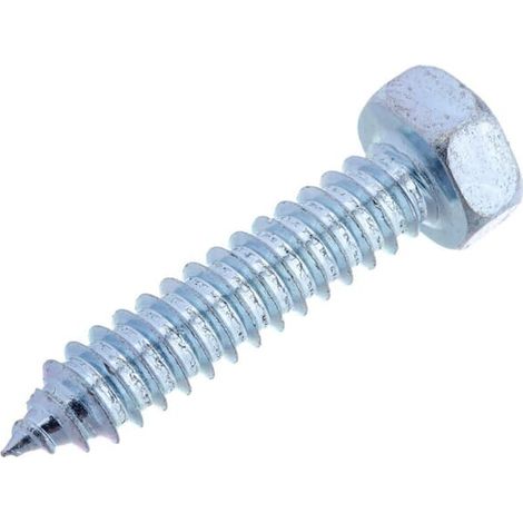 Vite autofilettante diametro8x38 mm testa esagonale 13 mm acciaio DIN7976C UNIVERSALE 7976C838P200 (1/2)