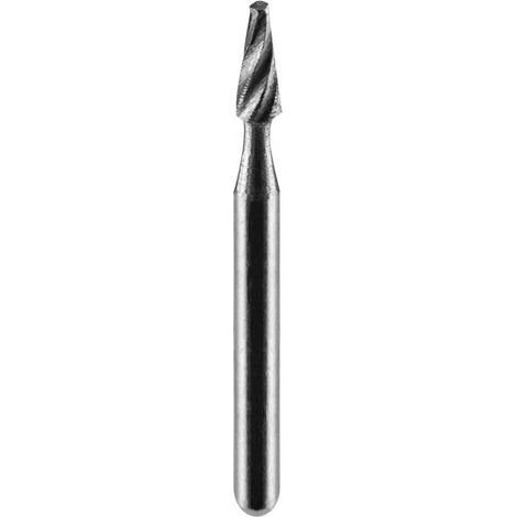Fresa HSS, cono 1,4 mm, gambo 3,2 mm, 2 pezzi. (1/3)