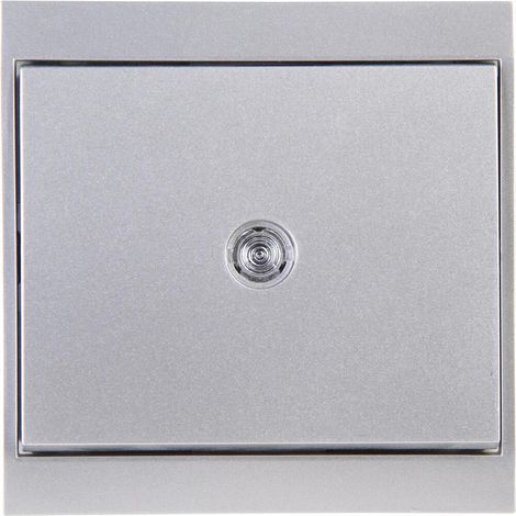 Kopp - MALTA – Taster beleuchtet, Farbe: silber - 621377084