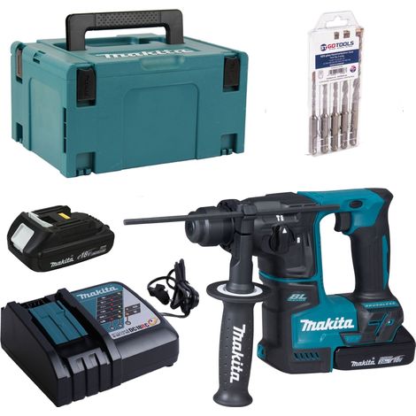Maglia di perforazione della batteria Makita 18V DHR171RAJ SDS + martello set 5tlg in MAKPAC 3 (1/2)