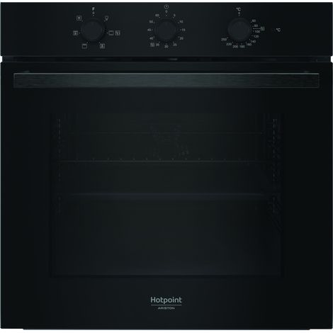 Hotpoint Ariston Forno da incasso HAO3 K35H B. Dimensione del forno: Media, Tipo di forno: Forno elettrico, Capacità interna forno totale: 71 L. Posizionamento dell'apparecchio: Da incasso, Colore ... (1/4)