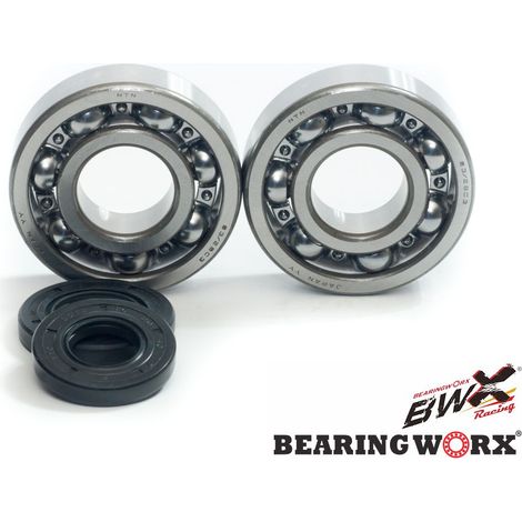 Cuscinetti albero motore Bearing WoRX con guarnizioni per Kawasaki KX 250 87-01 (NTN) (prodotto in Giappone) (24-1010)