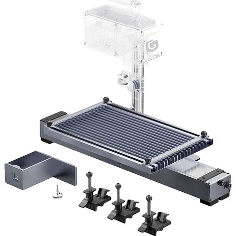 Accesorio para grabadora láser, área de grabado ampliada, alto rendimiento, extensión de corredera (1/5)
