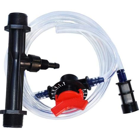 Venturi G3/4 fertilizer injection system, suction tube kit with filter and 6-point connector (1/5)
