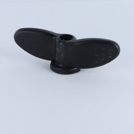 Ecrou Papillon M8 nylon noir