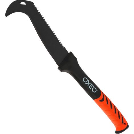 Serpe - Longueur 52cm - Lame scie acier trempé - Manche résistant nylon avec fibre de verre