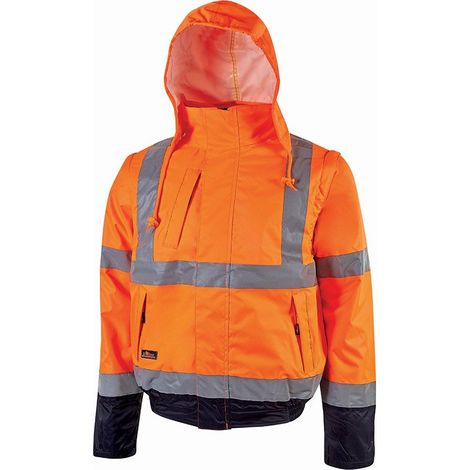 U-Power Giacca arancione fluo 10 Pz. Crafty WCY158OF - XL