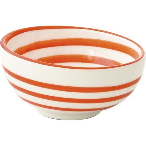 Bol Céramique Orange Pozzi Design Vibrant, Idéal Pour Toutes Les Occasions. - Pozzi Milano Spa (1/3)