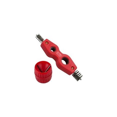 Universel Ébavureur Pour Tuyaux ébavurage brosse de rouille Ébavurage Outil Intérieur et Extérieur Ébavureur Multicouche pour l'installation de la plomberie