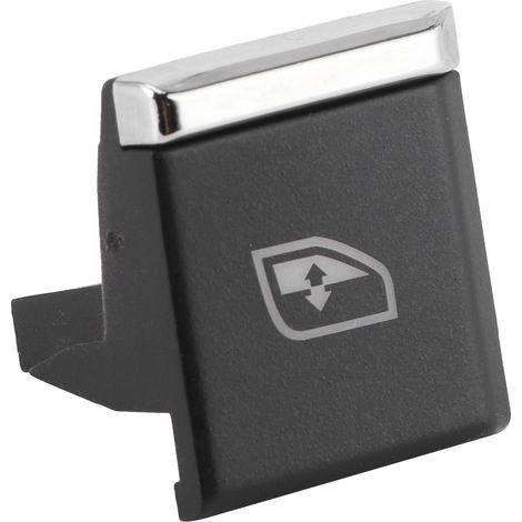 Cache du bouton principal de commande de lève-vitre automatique, côté conducteur avant gauche, position n° 1, référence 7PP959858R, compatible avec Porsche Macan / Panamera / Cayenne (1/5)