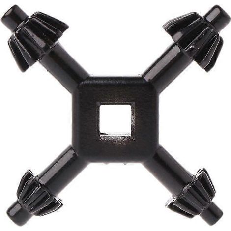 Mandrin universel 4 en 1 pour perceuse sans fil, compatible avec les clés 1/4", 3/8" et 1/2". (1/5)