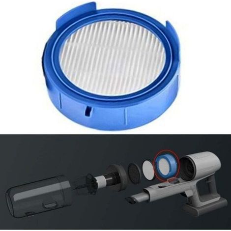 Filtre HEPA - Lavable - Compatible Electrolux EFP91835 Serie 900 - Filtration 5 Etapes 99,9 Pct - Lot De 3 (1/4)