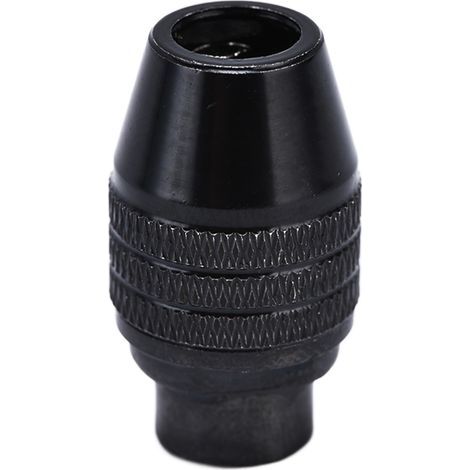 Universal 3-Jaw Chuck for Electric Grinder – Quick Release 0.3–3.2 mm, Flexible Shank 8×0.75 mm, Carbon Steel (1/5)