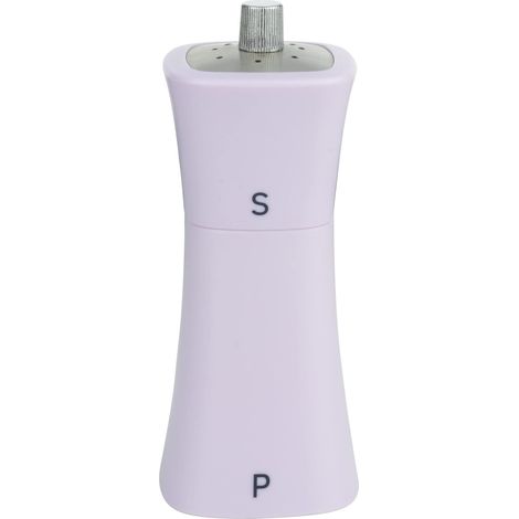 Salière et moulin à poivre 2 en 1, plastique, lavande (1/5)