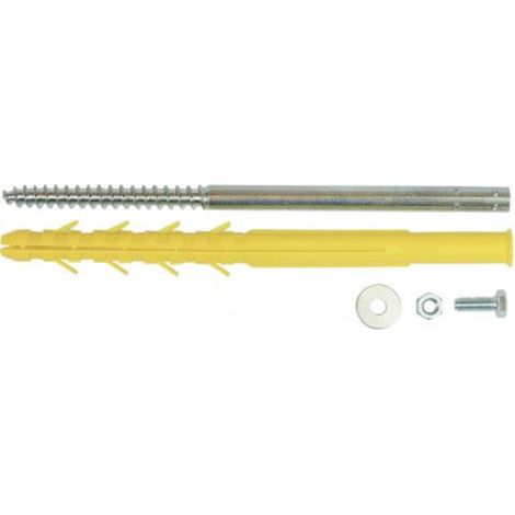 Accessoire chauffage ing fixations chevilles nylon 300 mm paquet 2 (1/2)