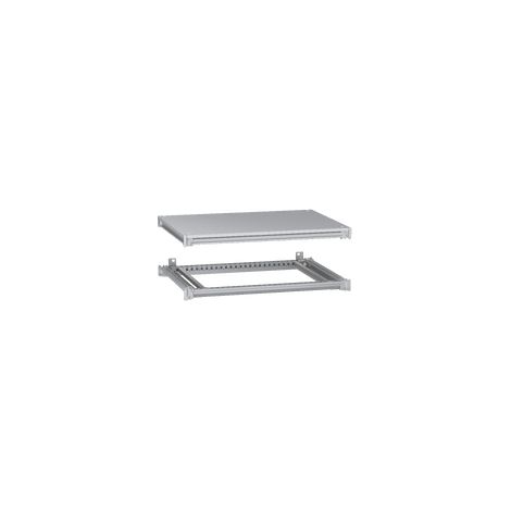 Telaio inferiore e superiore, PanelSeT SFN, per armadio elettrico L 800 P600mm, tetto incluso - NSYSFNC86