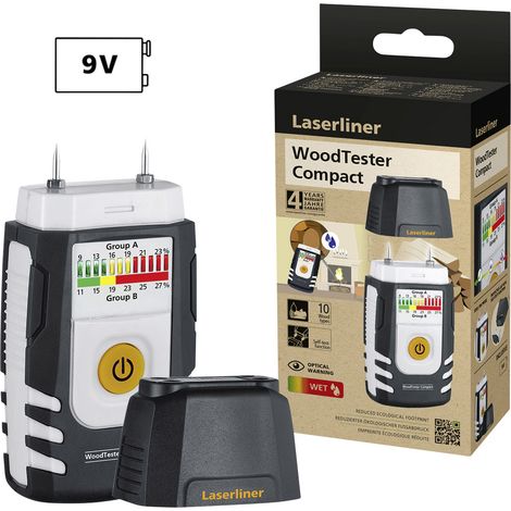 Laserliner WoodTester Compact Holzfeuchtemessgerät (1/5)