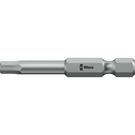 Wera Bit-Einsatz 840/4Z 1/4" sechskant 2.5/89 mm Innensechskant Bit für Innensechskantschrauben
