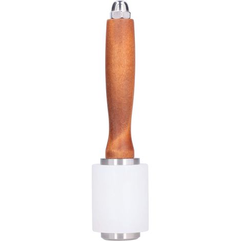 Marteau de sculpture sur cuir en nylon fait à la main avec manche en bois pour professionnels et amateurs (tête simple avec man (1/5)