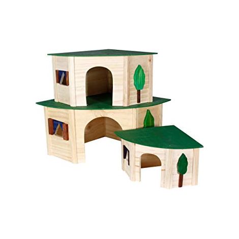 K&F Roded House per angolo 18 x 18 x 13 cm (1/4)