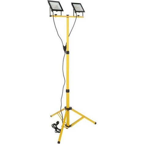 Projecteur de chantier LED TIGRA TRÉPIED 2x50W 4000K IP54 blanc naturel (1/5)