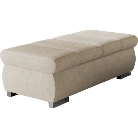 Banco tapizado Comfivo Olivetum I, Uttario Velvet 2979, 39x60x120cm, Diámetro: 0, Tapiz, Patas: Plástico, 0