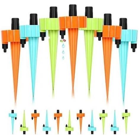Goutte à Goutte Bouteille,18 Pcs Goutte à Goutte Kit,Arroseurs Automatiques Plantes,Irrigation Système,Dispositifs D'arrosage (1/4)