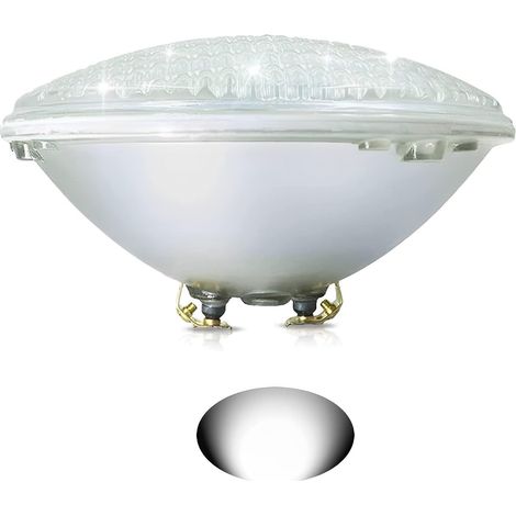 Lampada LED da piscina 18W, luce bianca PAR56 12V DC/AC, impermeabile IP68, illuminazione subacquea, sostituisce le lampadine alogene da 150W (1/5)
