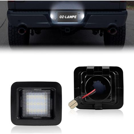 2X Éclairage de plaque d'immatriculation LED pour F-150 F150 Raptor 2015, Canbus Pas d'erreur feux de plaque d'immatriculation à LED, Feux Arrière (1/5)