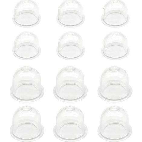 12 Pièces Carburateur Amorce Pompe Ampoule 19 mm et 22 mm Poire Pompe Amorcage Accessoires de Carburateur pour Debroussailleuse Tronçonneuse Souffleur Tondeuse (1/5)