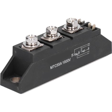Pont redresseur 1600 V à thyristors avec protection automatique - Accessoires d'alimentation MTC55A (1/5)