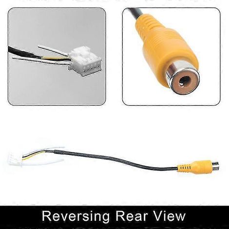Connecteur d'alimentation universel pour autoradio Android 2 DIN (câble de recul) (1/4)