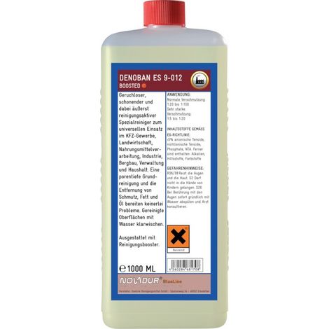 Denoban Es 9-012 Indust. Detergente Industriale Breve Termine 1000 Ml