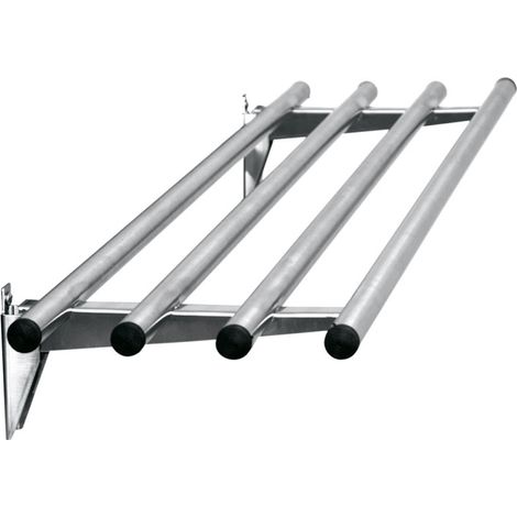 Rampe à plateaux linéaire réclinable en tube, l 1500 mm - VIRTUS