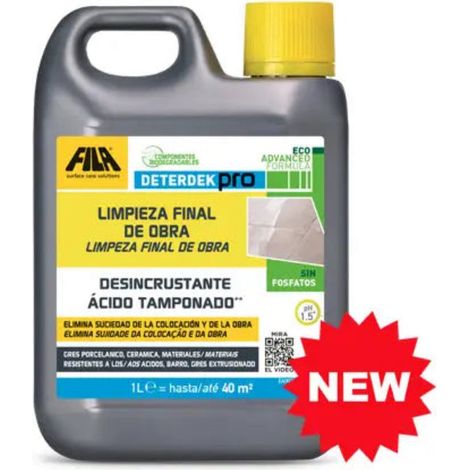 Deterdek pro - Limpieza final de obra / 1 L / Detergente