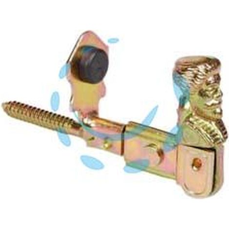 FERMAPERSIANE AD OMINO CON VITE E FERMO - mm.130x60h. tropicalizzato Q.TA 5
