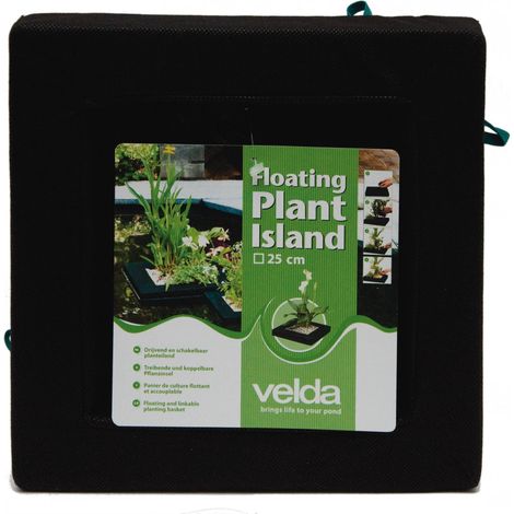 Velda Pflanzinsel Floating Plant Island eckig 25x25cm 127577 1 Stck