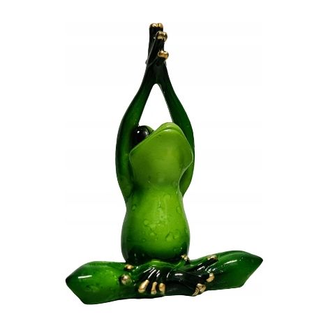 Frosch-Yoga-Figur 12,5 x 10 x 5 (1/5)