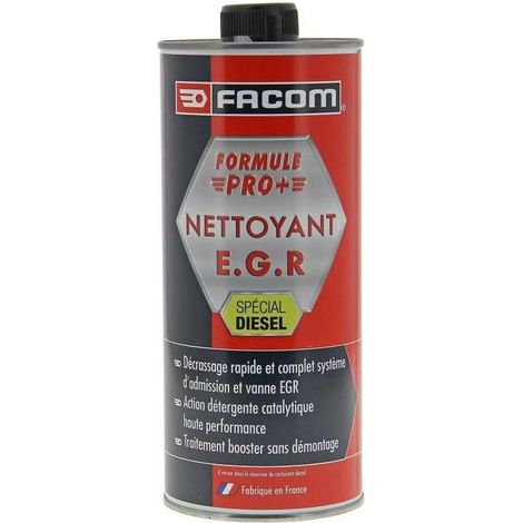 Facom – Limpiador EGR Pro+ incoloro 1 litro – Mejora rendimiento motores diésel – Elimina depósitos de carbono – Reduce emisiones contaminantes (1/2)