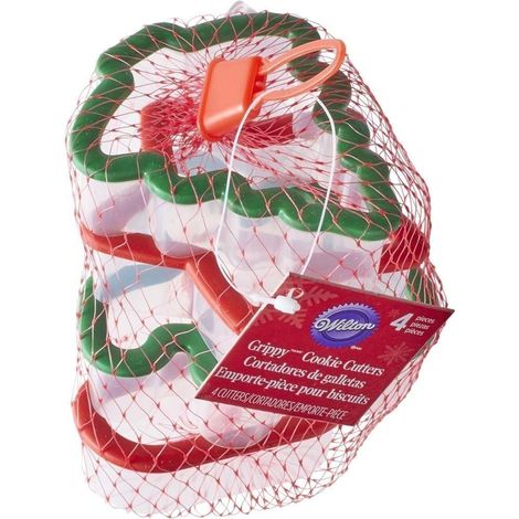 Set 4 emporte-pièces plastique Noël - Wilton (1/2)