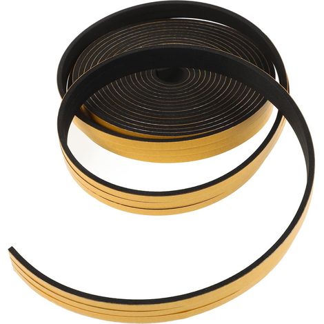 Ruban isolant EVA noir pour portes et fenêtres boudins de (1/5)