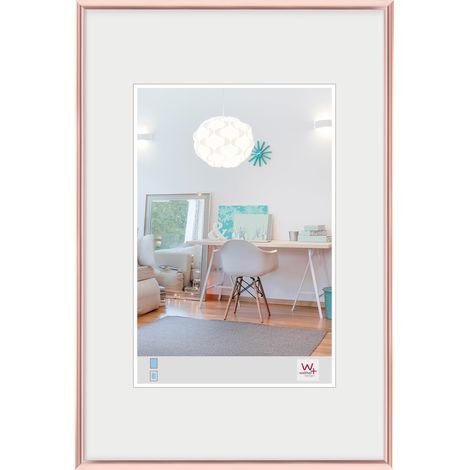 Cadre Photo en Plastique Or Rose 13 x 18 cm (1/5)