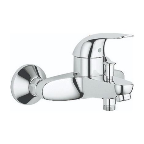 MONOCOMANDO VASCA-DOCCIA SENZA ACCESSORI EUROECO Cromo (1/4)