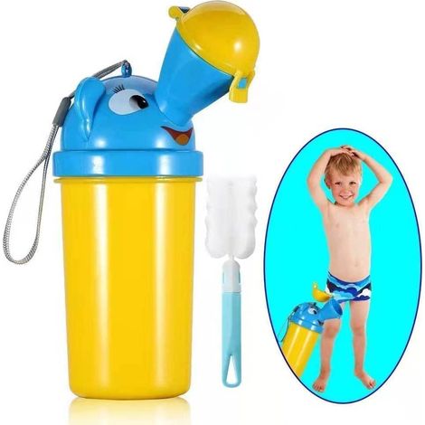 Male Female Urinal 1000ml Portable Urinal with Carry Handle for Travel Camping Commuting Outdoor Activities Car Portable Male Toilet (1/5)