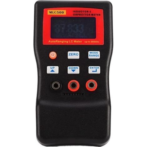 Multimètre numérique,Compteur d'inductance de capacité numérique 500 kHz Testeur de composants à sélection automatique (1/4)