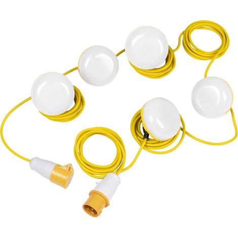 Sealey LED50F110V 15m Festoon Lighting Kit 50W COB LED 110V (1/4)