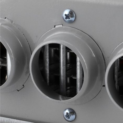 GARRYFIZH Chauffage de voiture compact à 3 trous 600W-800W pour un chauffage rapide, une rétention de chaleur, un dégivrage et un faible bruit en hiver